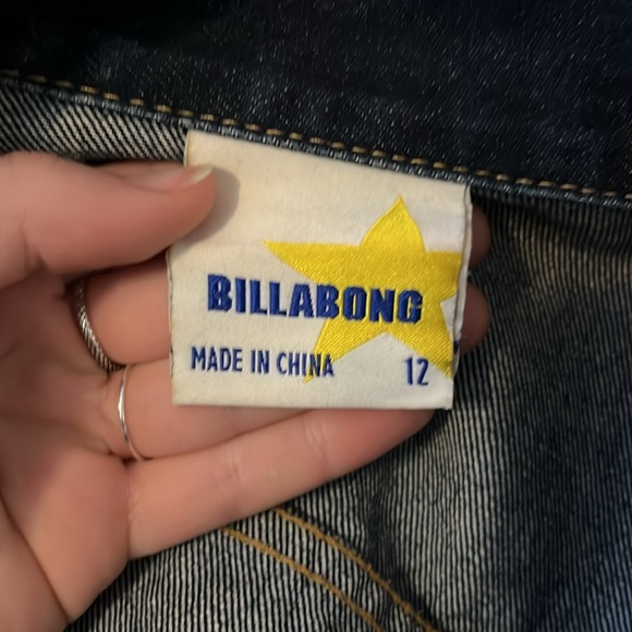 Billabong Dark blue denim jacket - Picture 5 of 7